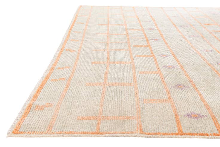 Detail image of 8' 3 x 9' 10 Hand Knotted Darya Wool Rug