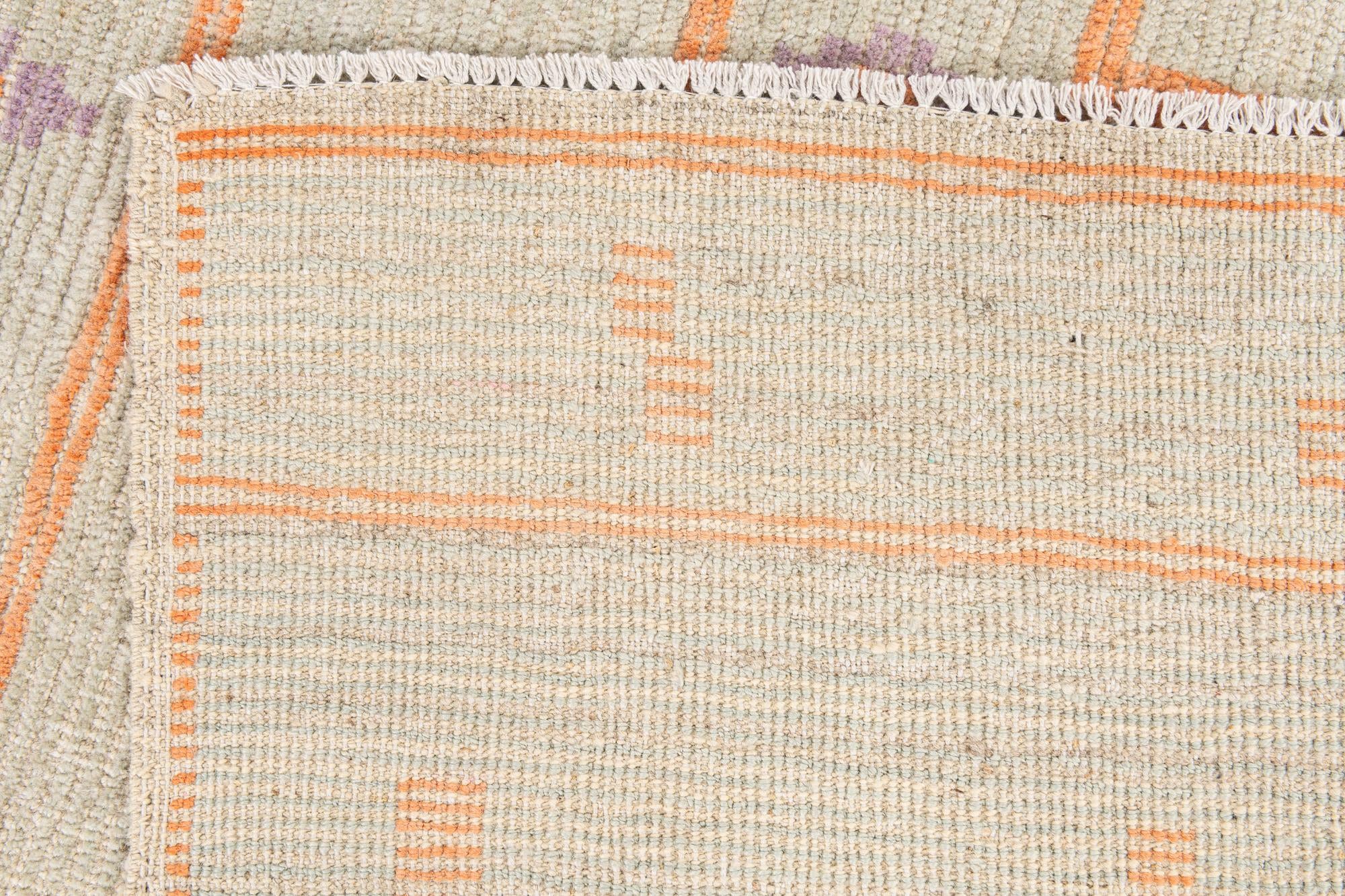 8' 3 x 9' 10 Hand Knotted Darya Wool Rug