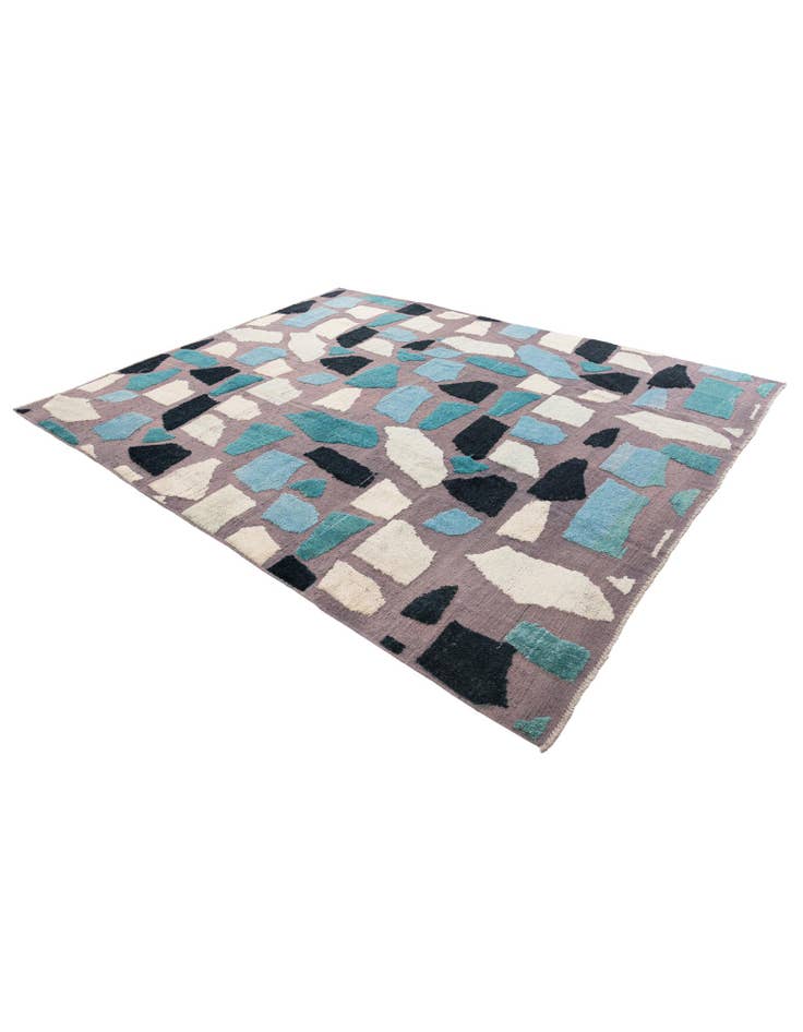 Detail image of 8' x 10' 1  Hand Knotted Darya Wool Rug