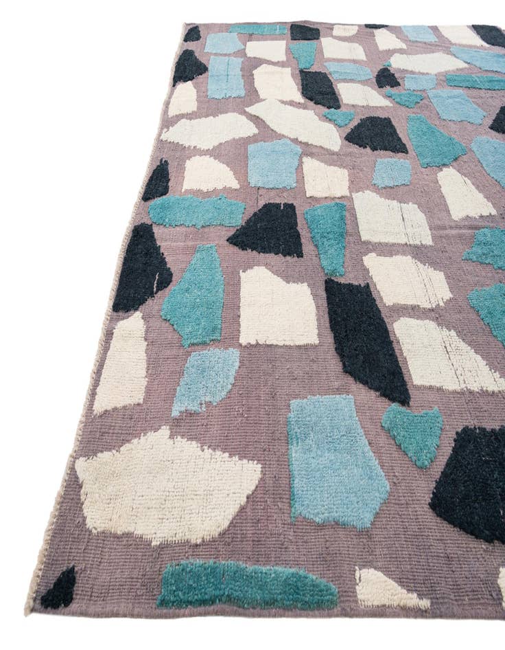 Detail image of 8' x 10' 1  Hand Knotted Darya Wool Rug