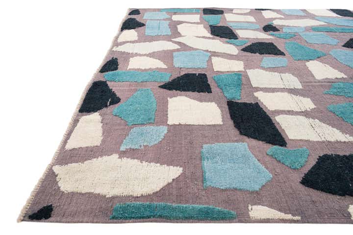 8' x 10' 1 Hand Knotted Darya Wool Rug