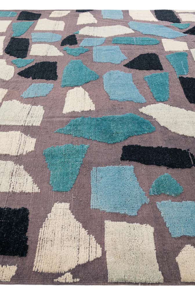 8' x 10' 1 Hand Knotted Darya Wool Rug