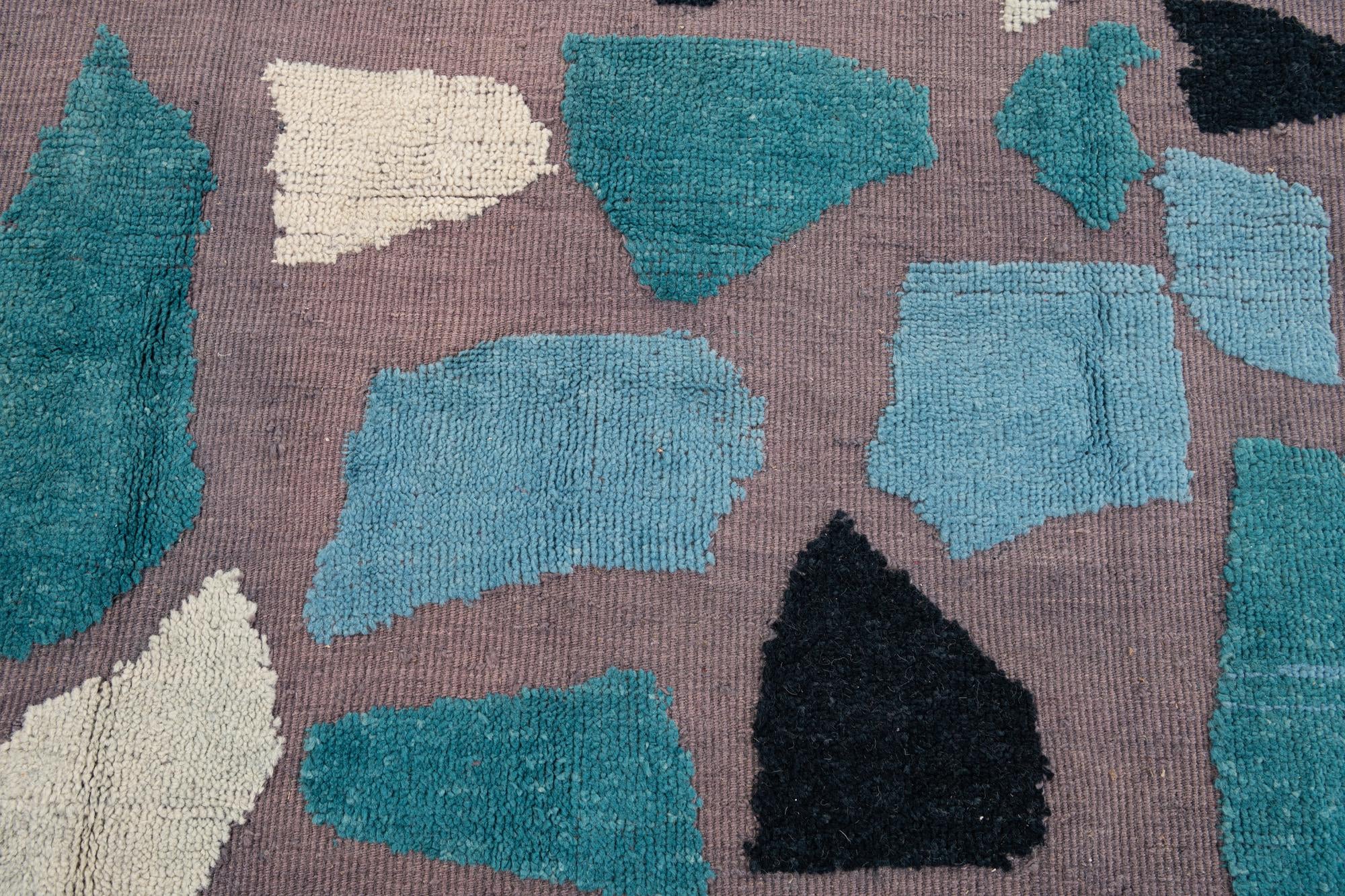 8' x 10' 1 Hand Knotted Darya Wool Rug