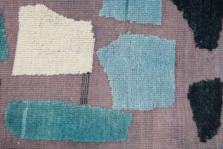 8' x 10' 1 Hand Knotted Darya Wool Rug