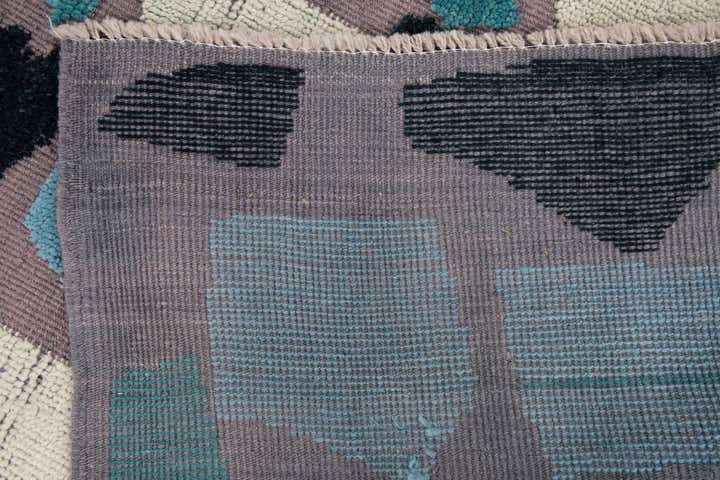 8' x 10' 1 Hand Knotted Darya Wool Rug