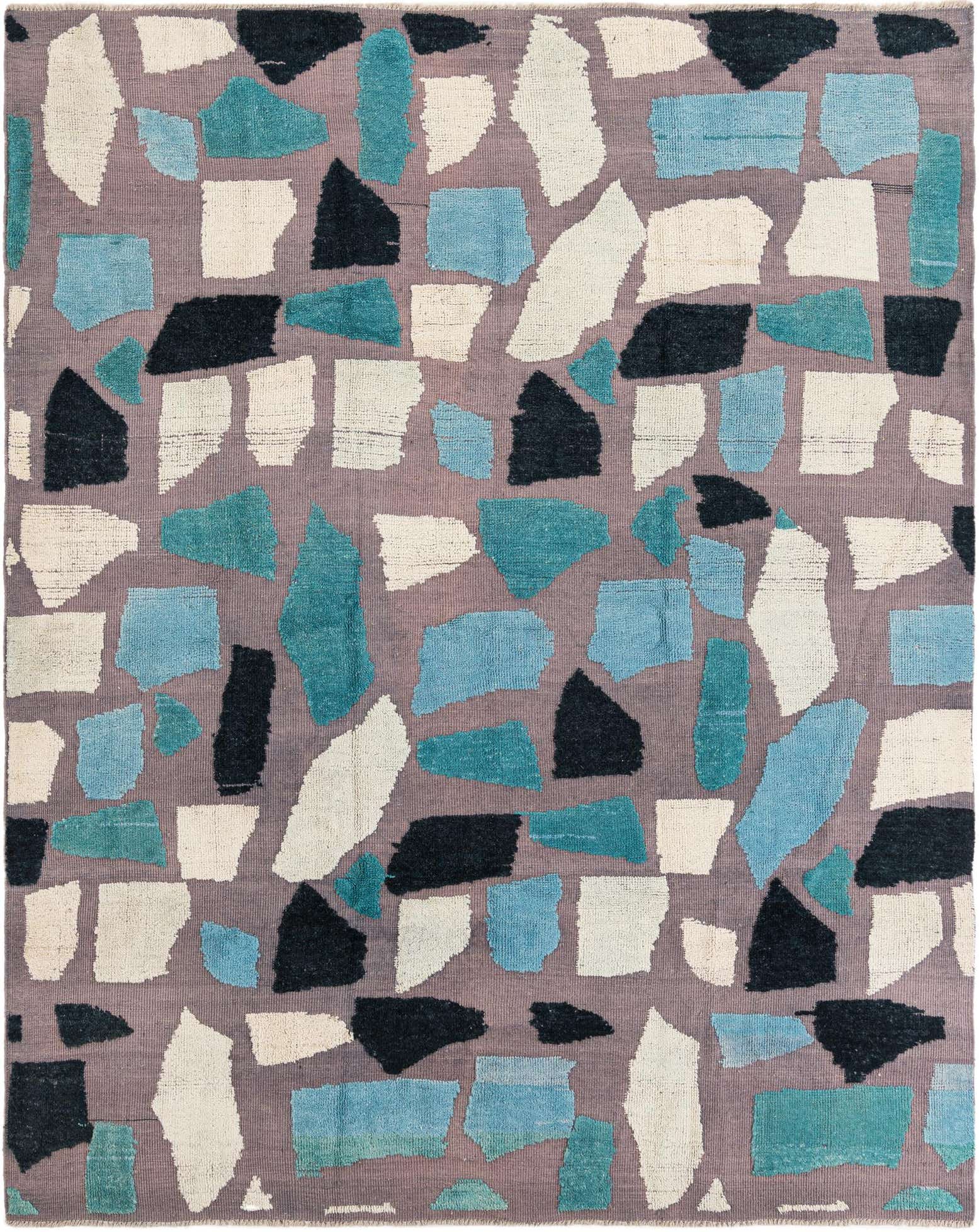 8' x 10' 1 Hand Knotted Darya Wool Rug