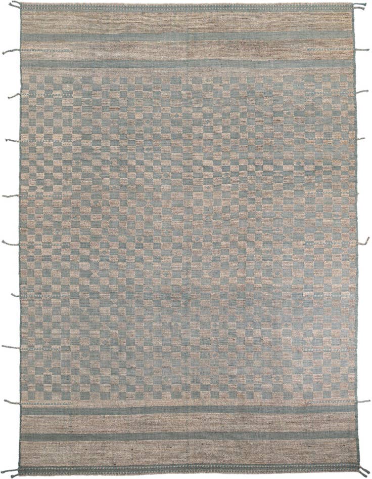 Detail image of 10' 4 x 14' 6 Hand Knotted Darya Wool Rug