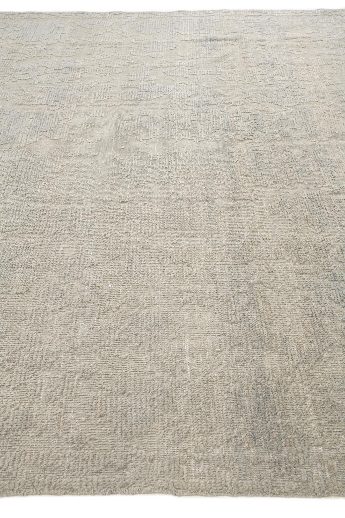 8' x 10' 9 Hand Knotted Darya Wool Rug