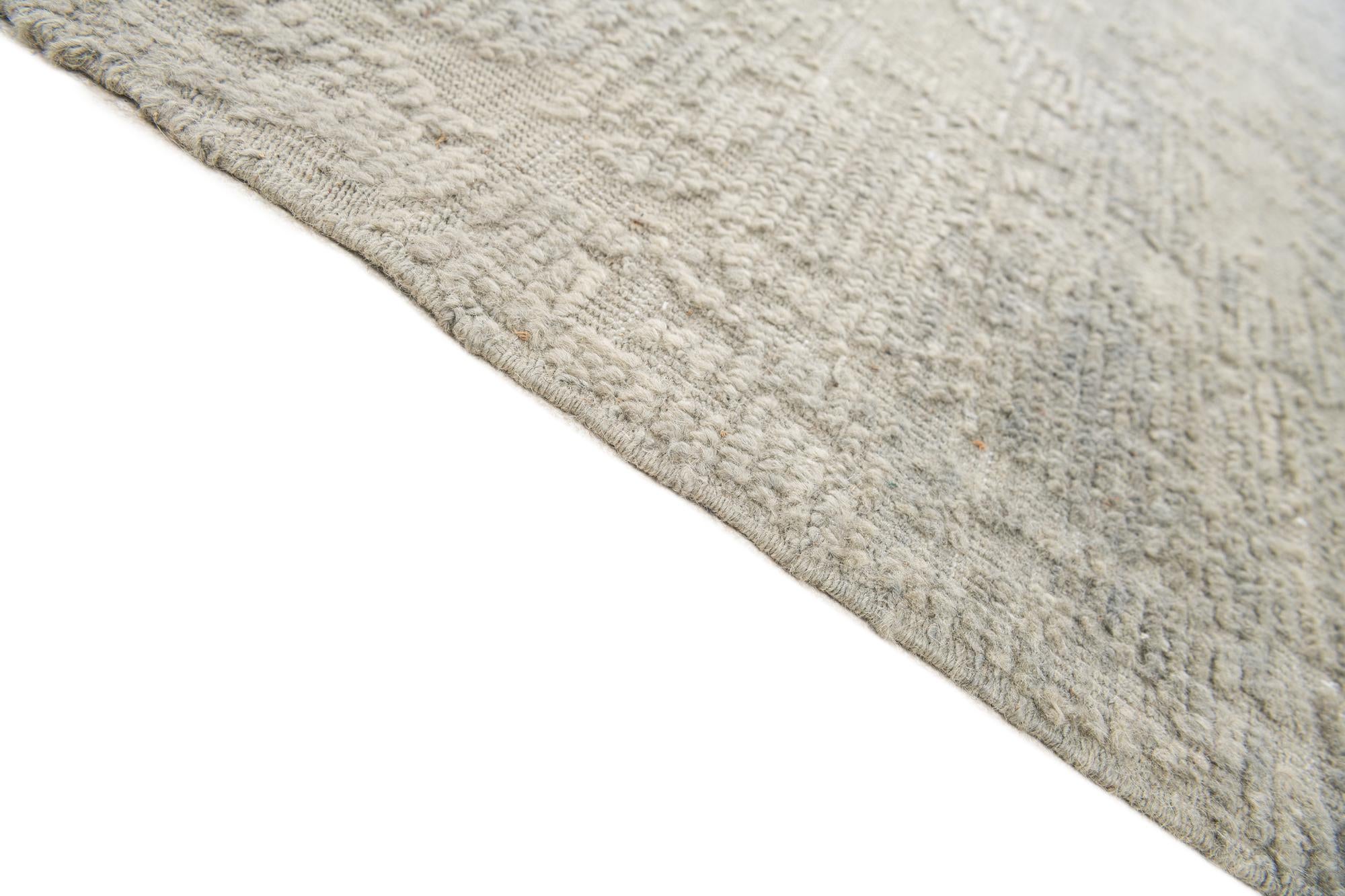 8' x 10' 9 Hand Knotted Darya Wool Rug