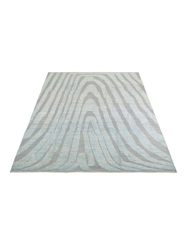 8' 10 x 10' 6 Hand Knotted Darya Wool Rug
