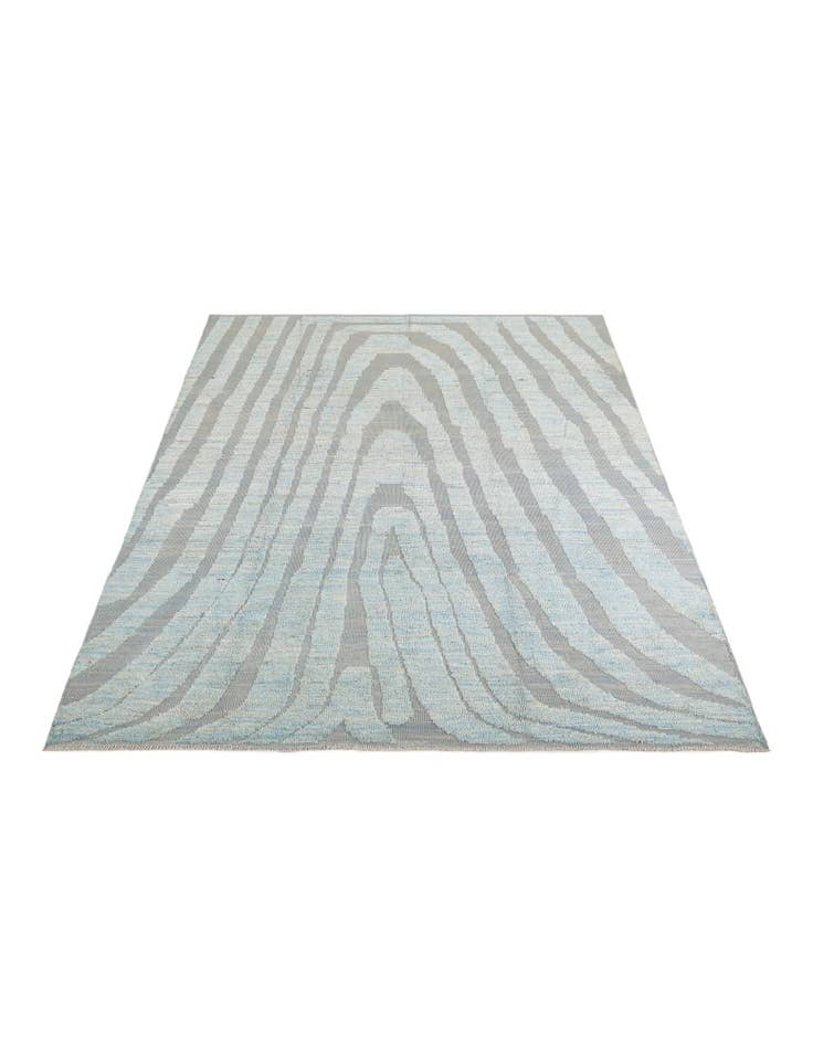 Detail image of 8' 10 x 10' 6 Hand Knotted Darya Wool Rug