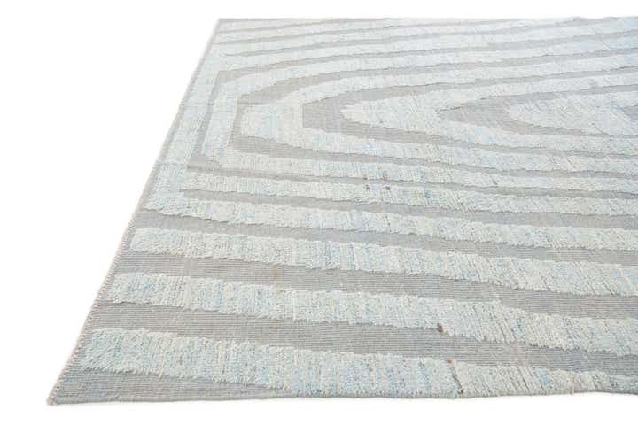8' 10 x 10' 6 Hand Knotted Darya Wool Rug
