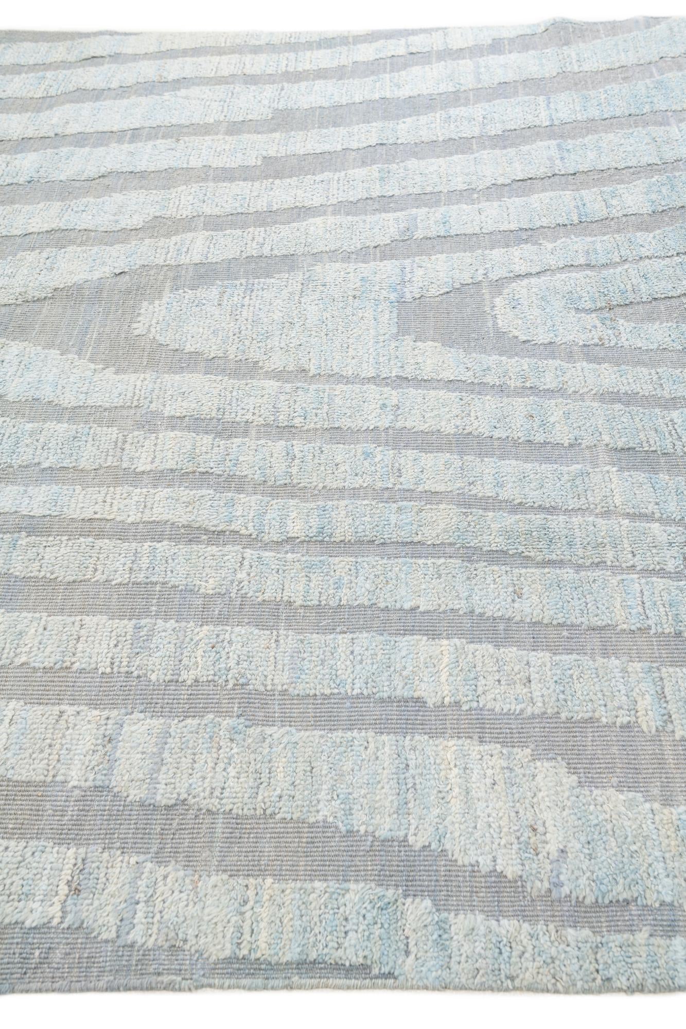 8' 10 x 10' 6 Hand Knotted Darya Wool Rug