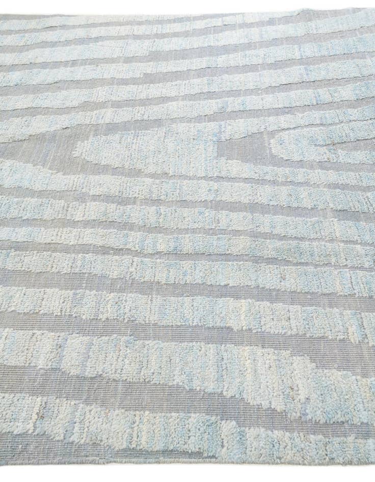 Detail image of 8' 10 x 10' 6  Hand Knotted Darya Wool Rug