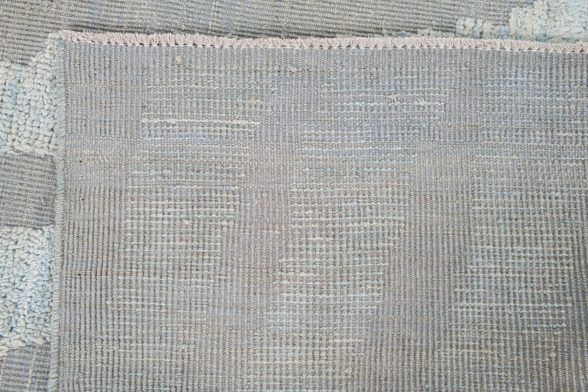 8' 10 x 10' 6 Hand Knotted Darya Wool Rug