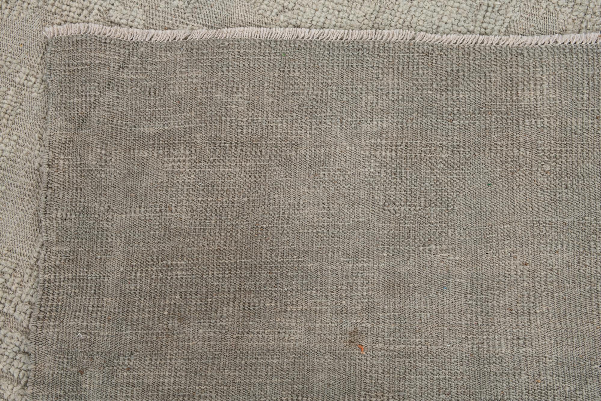 9' x 12' 3 Hand Knotted Darya Wool Rug