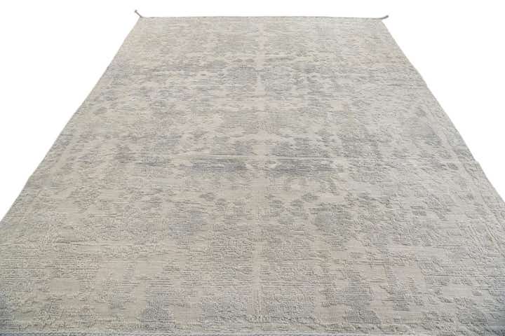 8' x 10' 3 Hand Knotted Darya Wool Rug