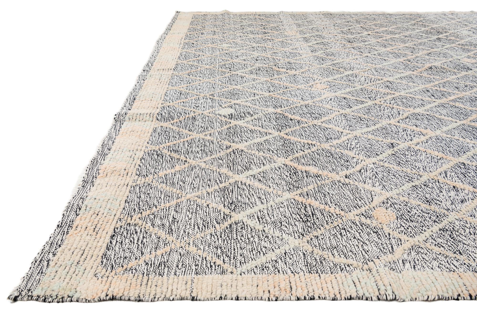 7' 10 x 9' 10 Hand Knotted Darya Wool Rug