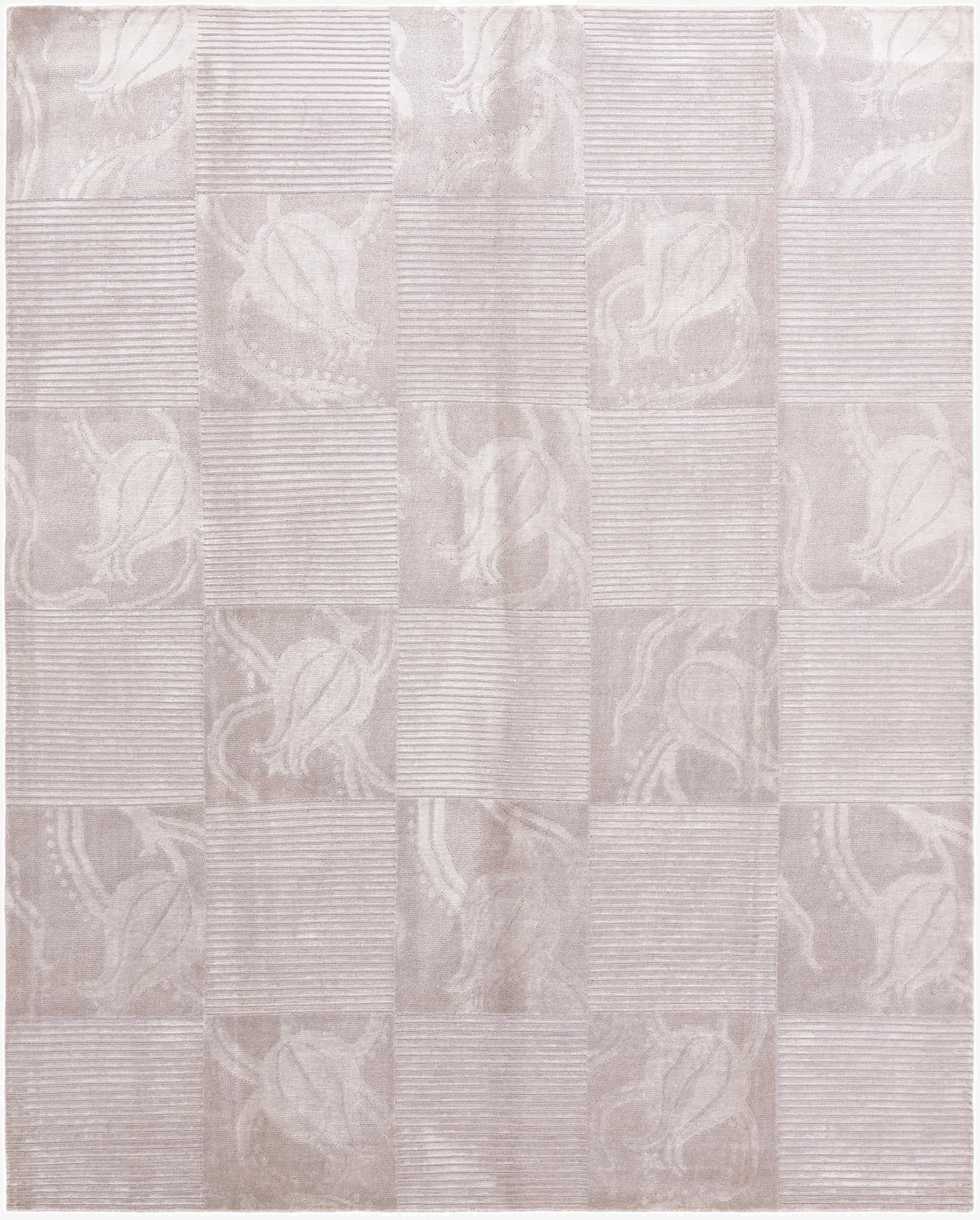 8' x 9' 10  Hand Knotted Darya Wool Rug