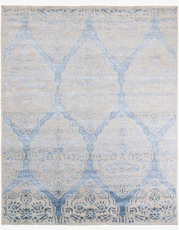 7' 10 x 9' 8 Hand Knotted Darya Rug