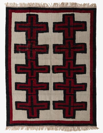 8' 1 x 10' 7 Hand Knotted Darya Wool Rug