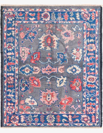 4' 10 x 6' Hand Knotted Darya Wool Rug