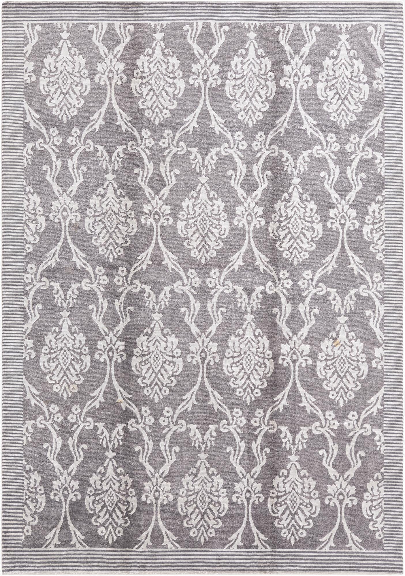 5' 8 x 7' 11  Hand Knotted Darya Wool Rug