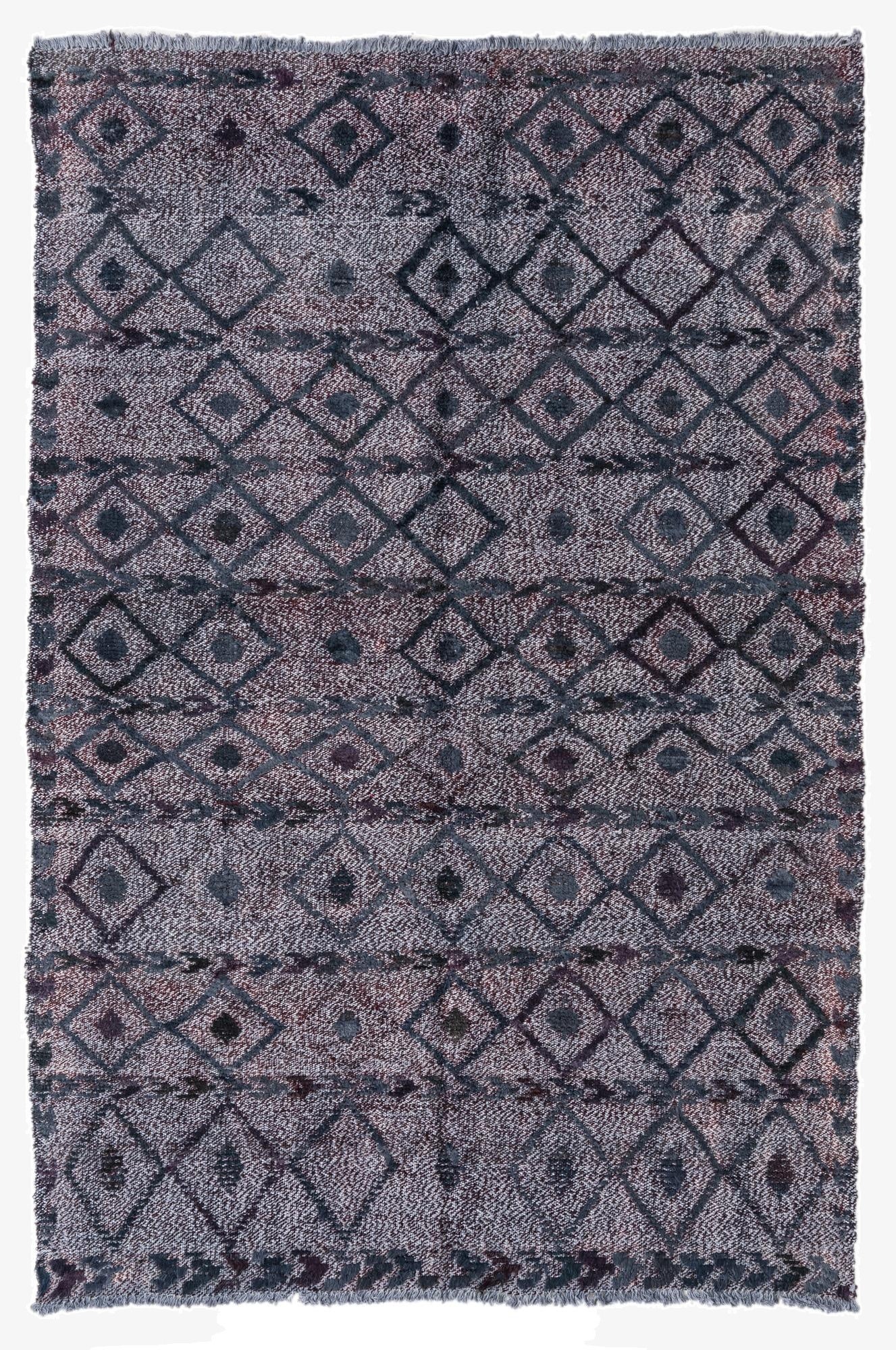 4' 4 x 6' 8  Hand Knotted Darya Wool Rug