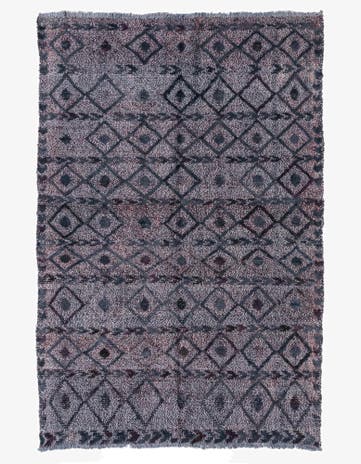 4' 4 x 6' 8 Hand Knotted Darya Wool Rug