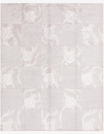 8' x 10' Hand Knotted Darya Wool Rug