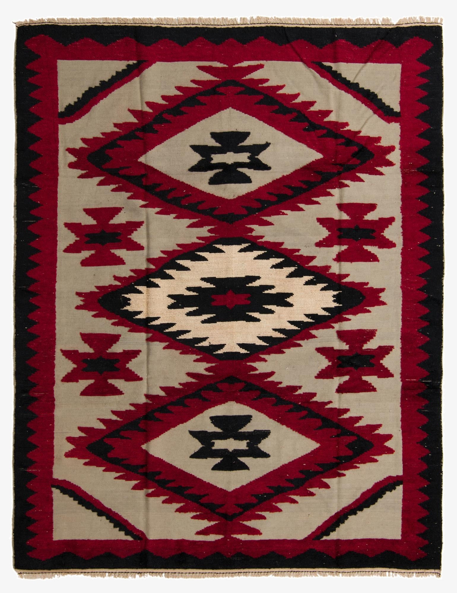 8' 2 x 10' 4  Hand Knotted Darya Wool Rug