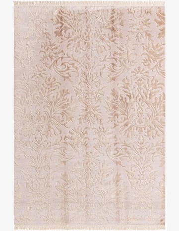 6' 5 x 9' 7 Hand Knotted Darya Wool Rug