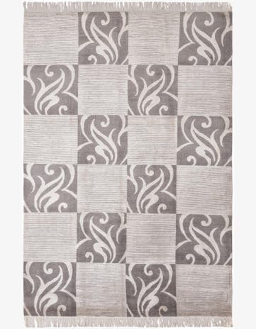 6' 9 x 10' Hand Knotted Darya Wool Rug