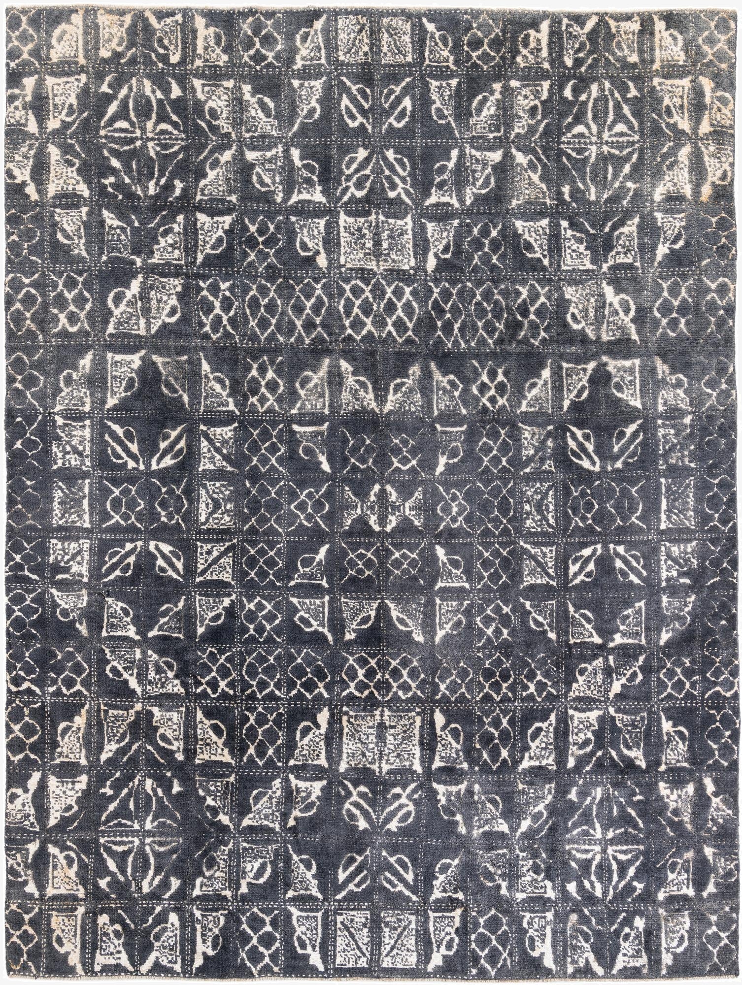 8' 9 x 11' 10  Hand Knotted Darya Rug