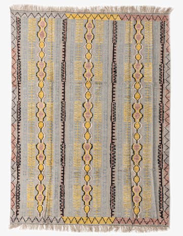 7' 10 x 10' 5 Hand Knotted Darya Wool Rug
