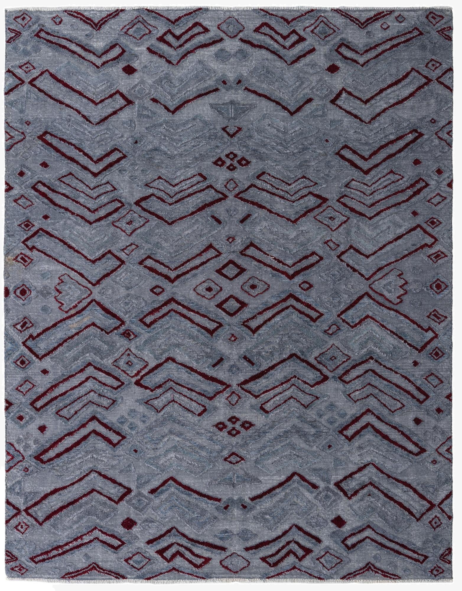 8' x 10' 1  Hand Knotted Darya Wool Rug