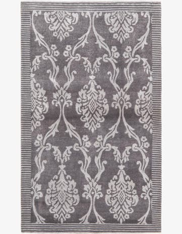 3' x 4' 11 Hand Knotted Darya Wool Rug
