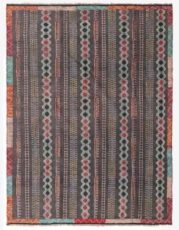 7' 10 x 10' 6 Hand Knotted Darya Wool Rug