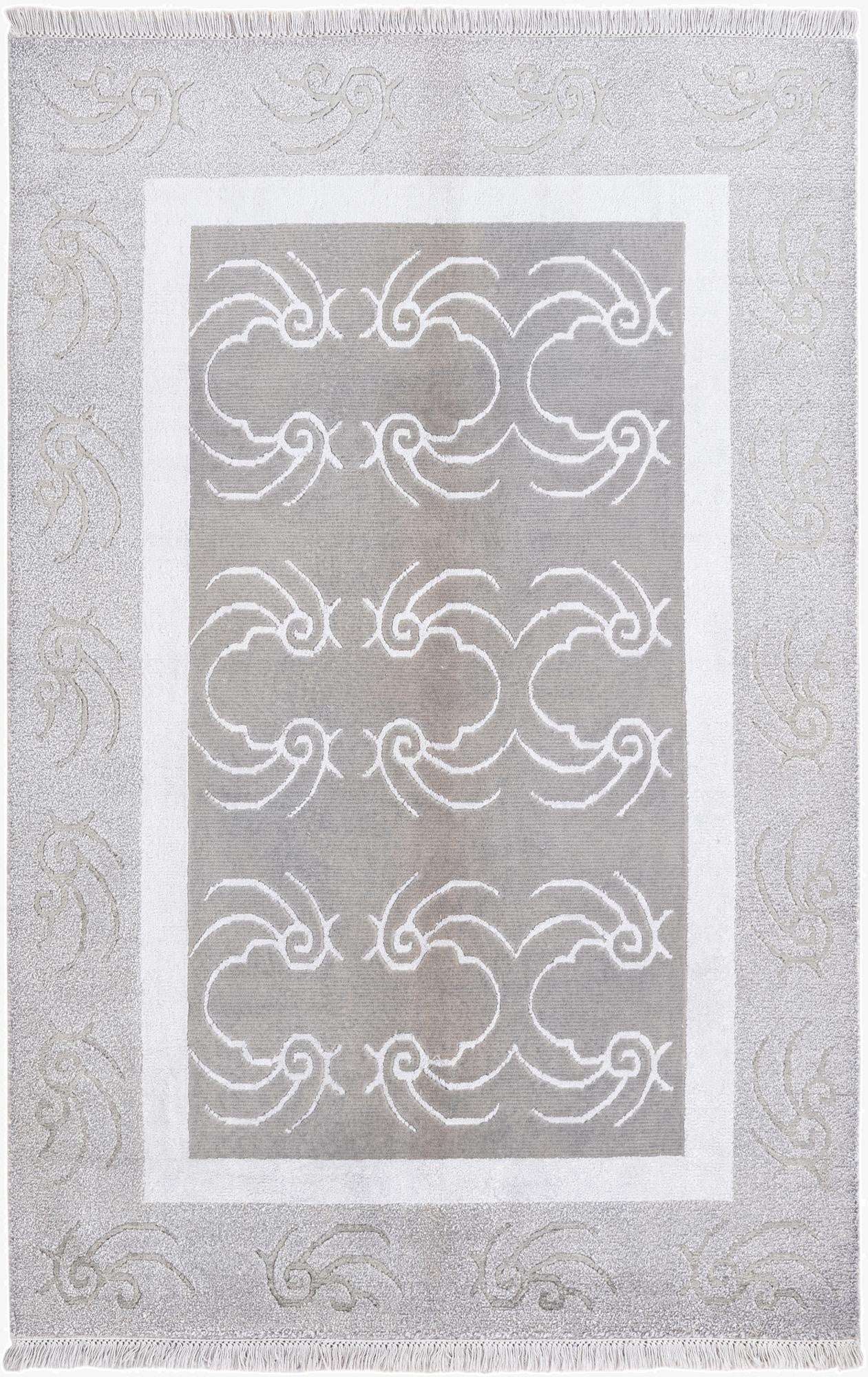 Primary image 3' 10 x 5' 11  Hand Knotted Darya Wool Rug