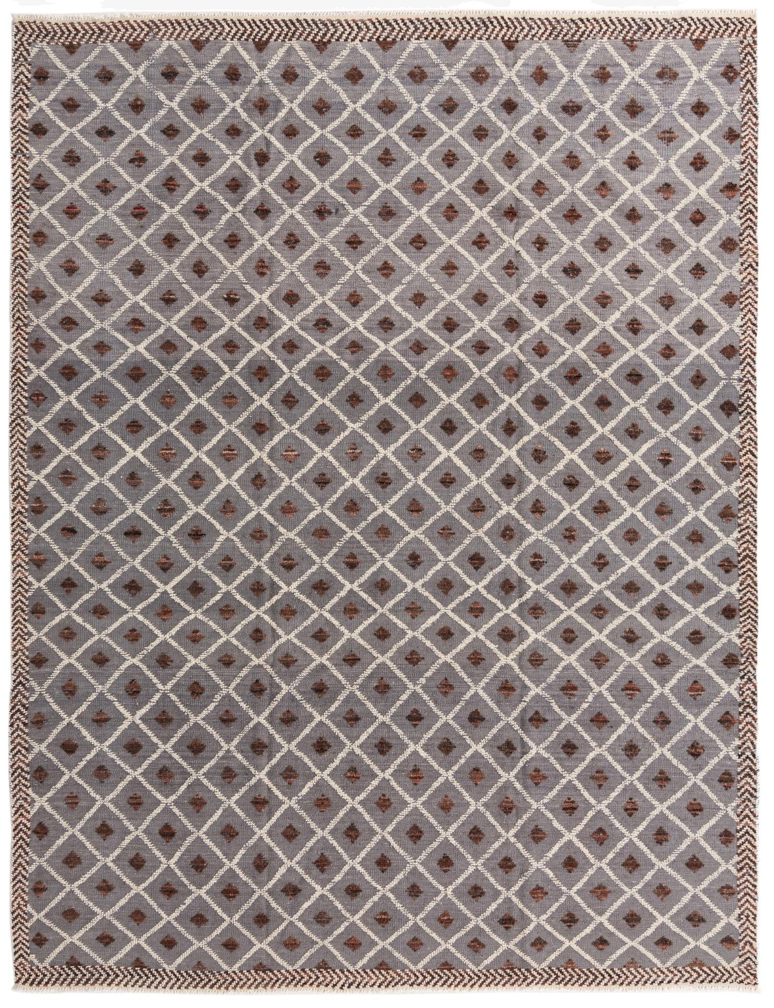 8' 2 x 10' 7  Hand Knotted Darya Wool Rug