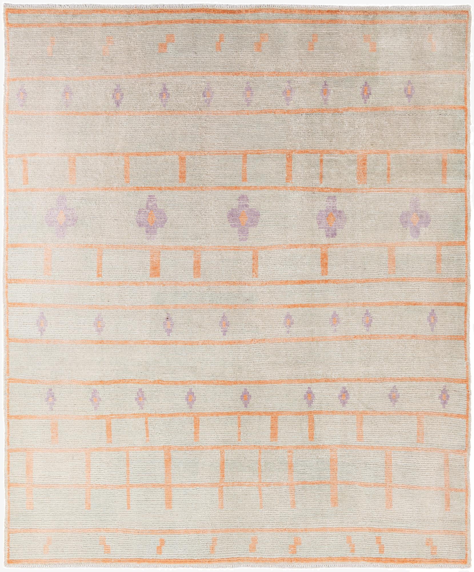 8' 3 x 9' 10  Hand Knotted Darya Wool Rug