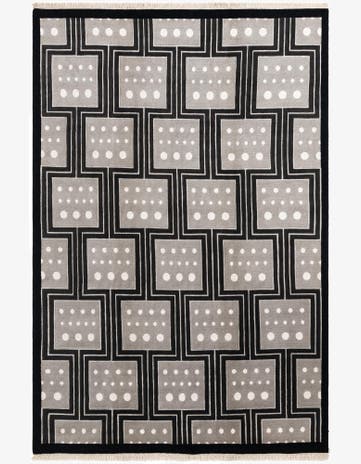 6' 6 x 9' 11 Hand Knotted Darya Wool Rug