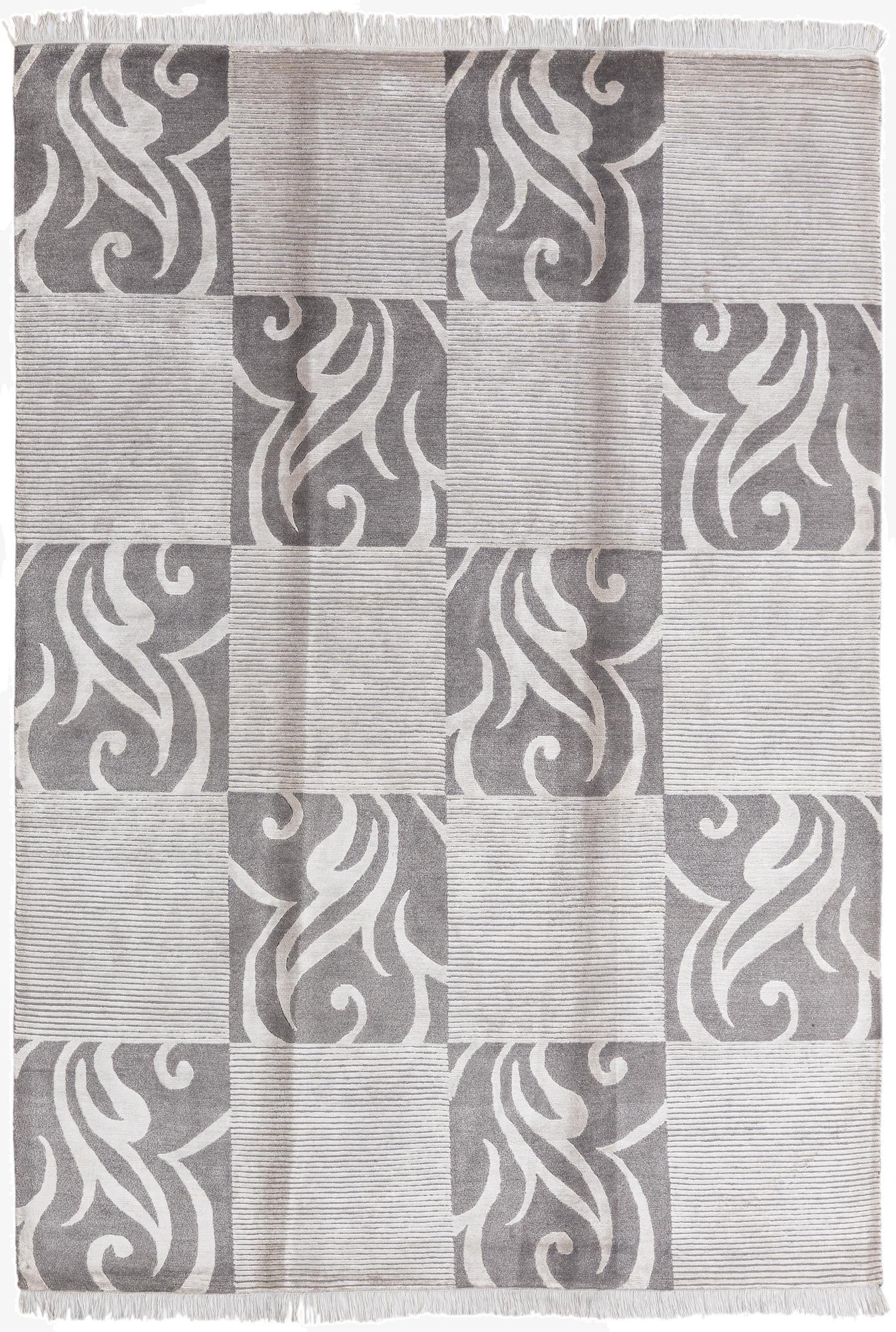 5' 8 x 8' 1  Hand Knotted Darya Wool Rug