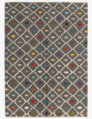 5' 3 x 7' 1 Hand Knotted Darya Wool Rug