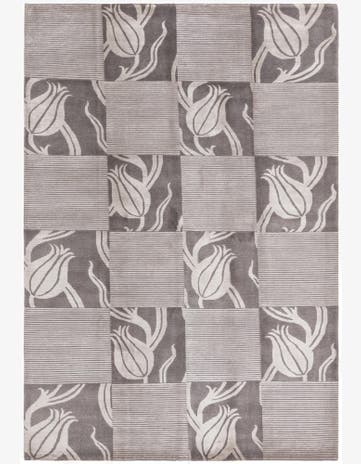 6' 9 x 10' 1 Hand Knotted Darya Wool Rug