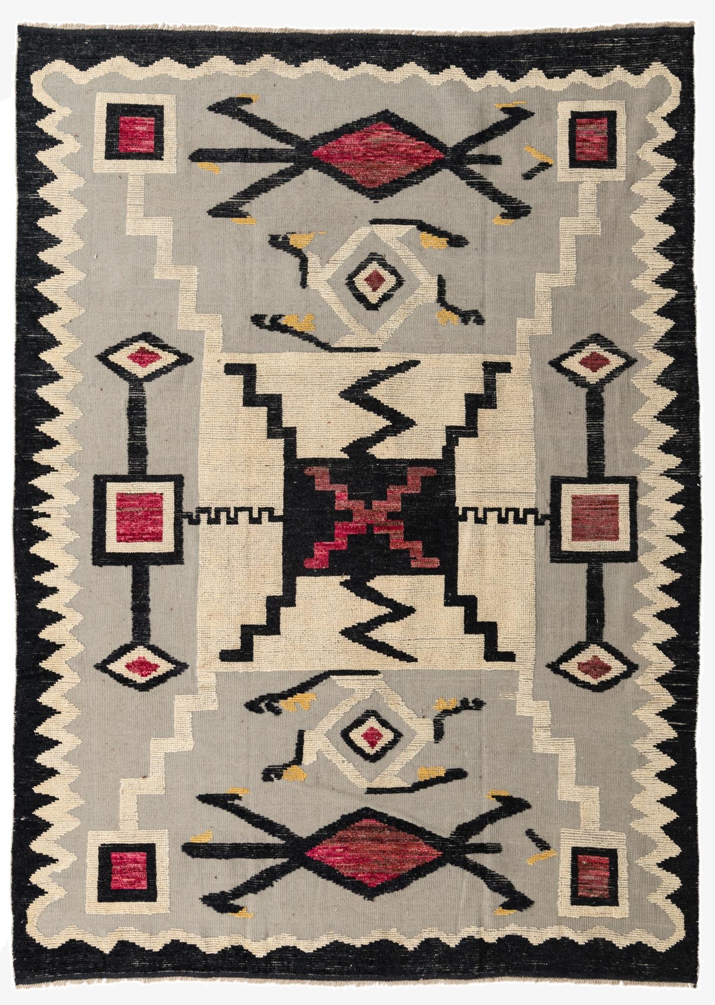 7' 10 x 10' 10  Hand Knotted Darya Wool Rug