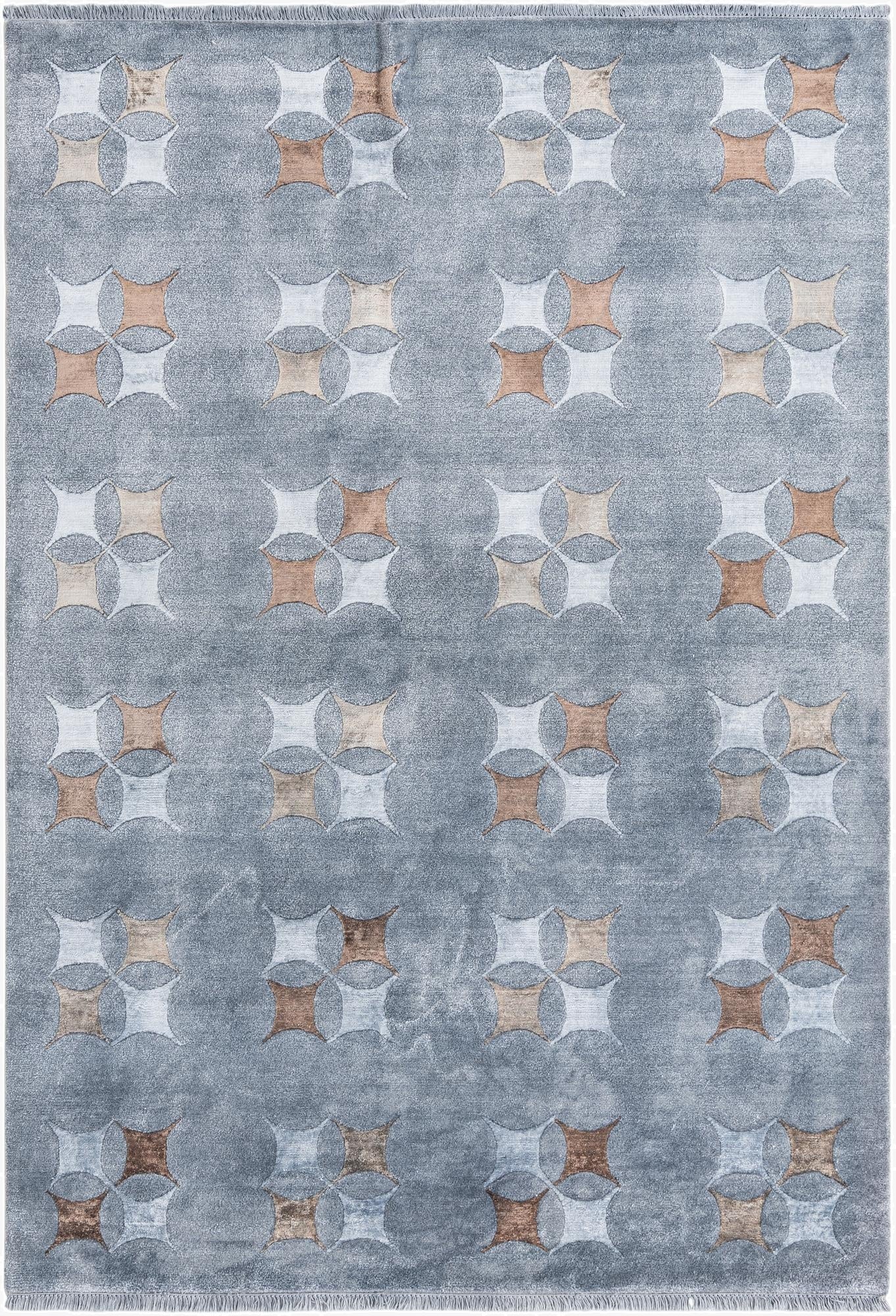 5' 5 x 7' 10 Hand Knotted Darya Wool Rug