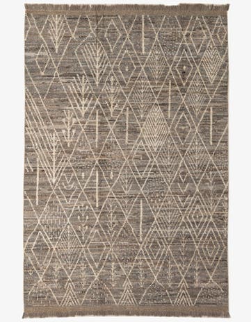 6' 10 x 9' 10 Hand Knotted Darya Wool Rug