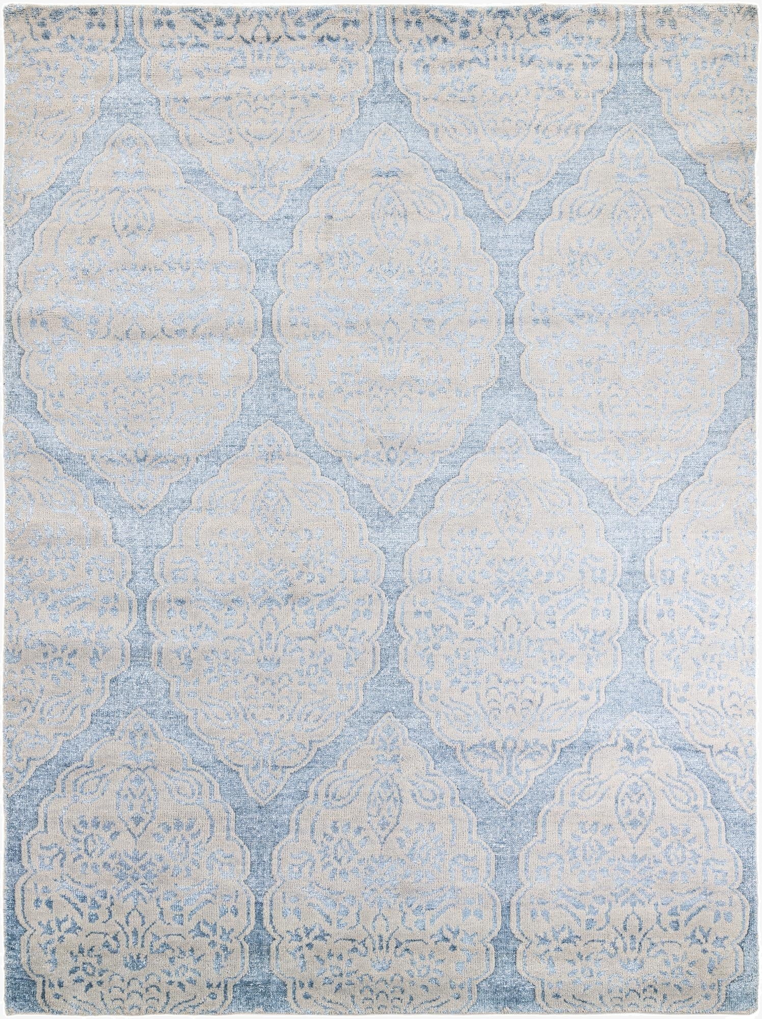 8' 7 x 11' 8  Hand Knotted Darya Rug