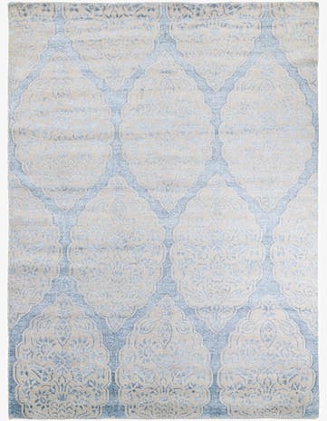 8' 7 x 11' 8 Hand Knotted Darya Rug